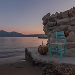 Turquoise Boathouse In Ii Klima (Milos)