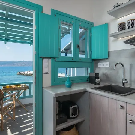 Turquoise Boathouse In Klima Ii Klima (Milos)